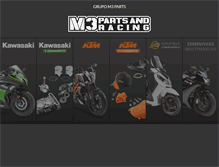 Tablet Screenshot of m3parts.com.br